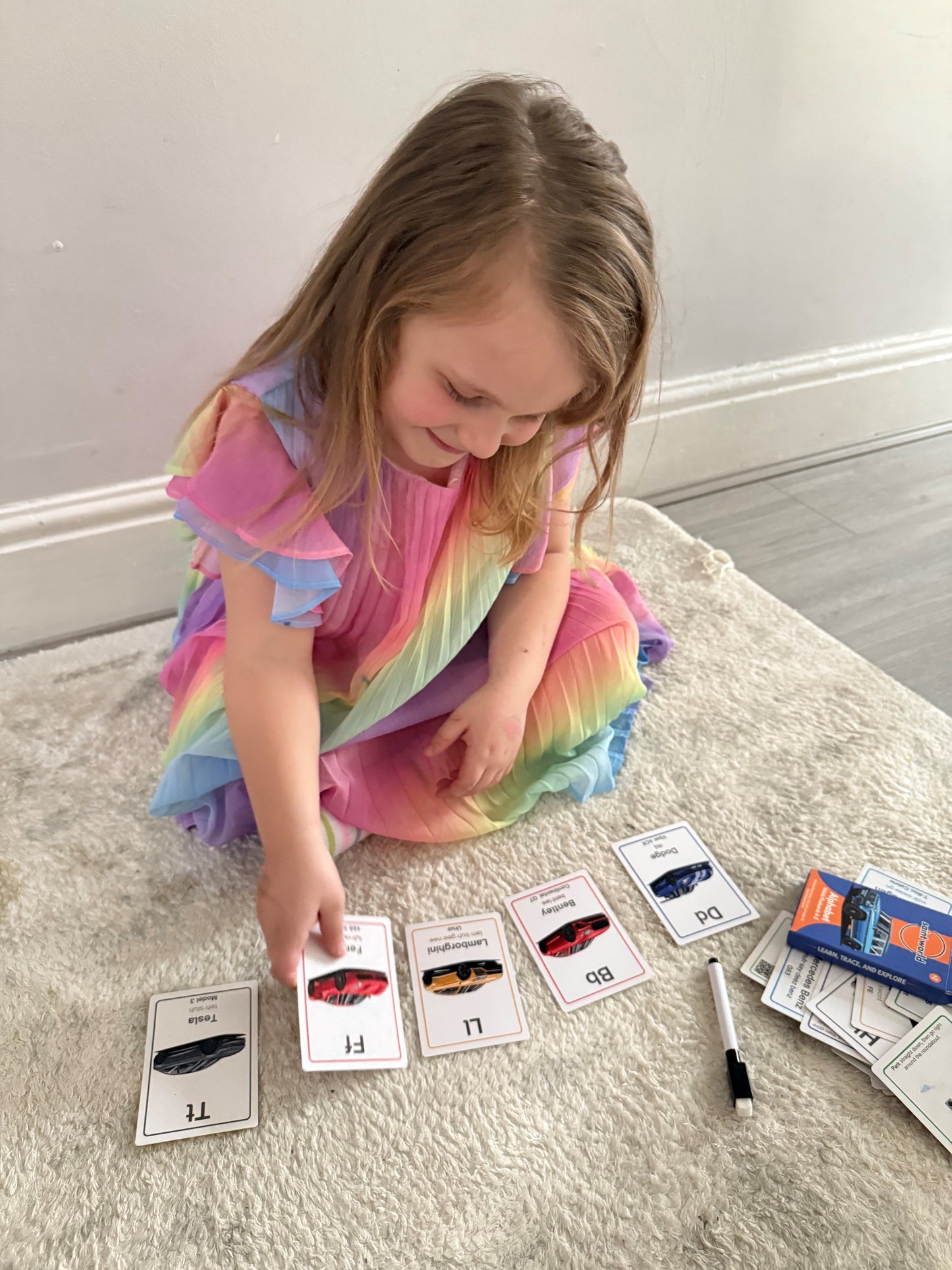 ABC Luxury Vehicle Flash Cards